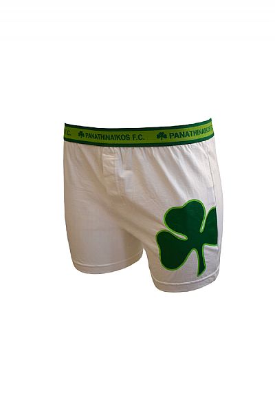 Apple Boxer ΠΑΟ ανδρικό μακρύ μπόξερ με εξωτερικό λάστιχο 0111300