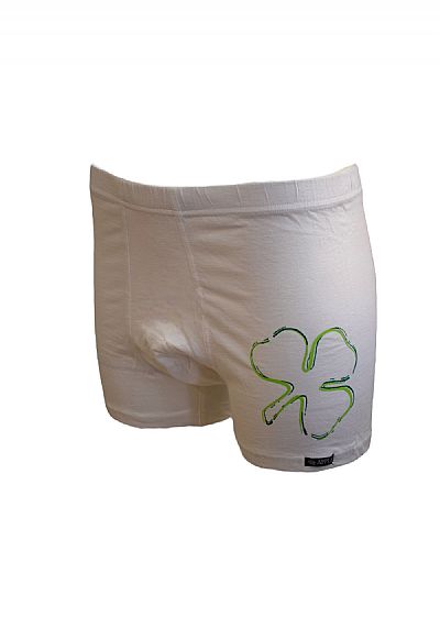 Apple Boxer ΠΑΟ ανδρικό μπόξερ επετειακό 100 χρόνων με εσωτερικό λάστιχο 0110304