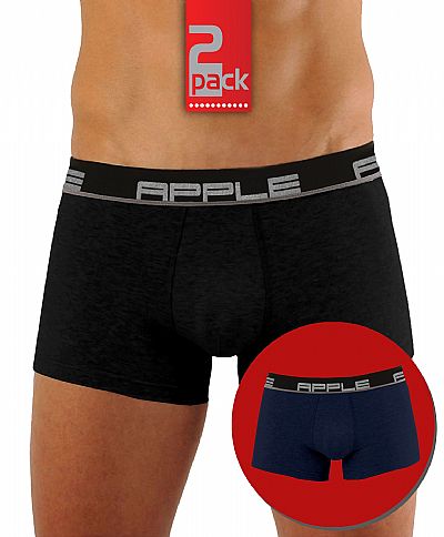 Apple Boxer ανδρικά Boxer 2 Pack με εξωτερικό λάστιχο 0112969
