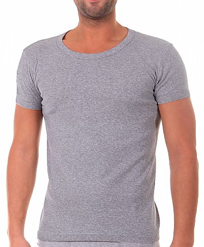 Apple Boxer ανδρικό t/shirt εφαρμοστό με βαθιά λαιμόκοψη 0410709 