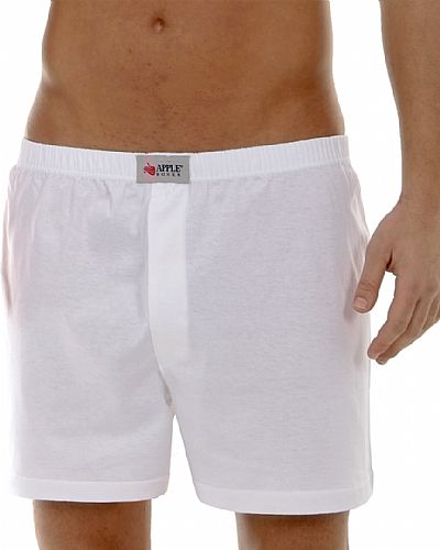 Apple Boxer ανδρικό μακρύ μπόξερ  με εσωτερικό λάστιχο 0110140