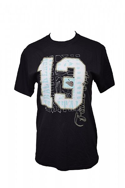 Apple Boxer ανδρικό t/shirt  με στρογγυλή λαιμόκοψη και στάμπα “13” 0410039