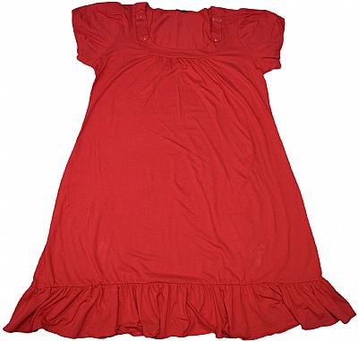 Bodymove Maxi γυναικείο φόρεμα κοντομάνικο 488