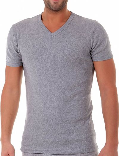 Apple Boxer ανδρικό t/shirt εφαρμοστό με V λαιμόκοψη 0410461