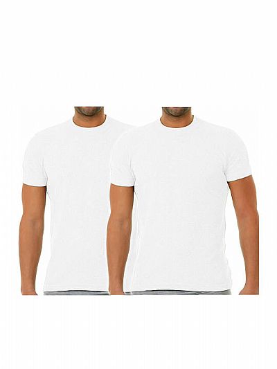 Apple Boxer ανδρικό t/shirt εφαρμοστό με στρογγυλή λαιμόκοψη 2Pack 0412130