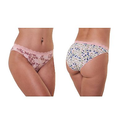 Apple Boxer γυναικείο Bamboo Tai Εμπριμέ 2Pack 0222301-123