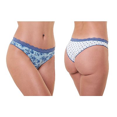 Apple Boxer γυναικείο Bamboo Brazil Εμπριμέ 2Pack 0222303-123