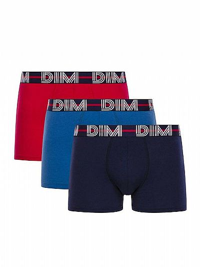 Dim ανδρικά Boxer 3 Pack με εξωτερικό λάστιχο D01QU