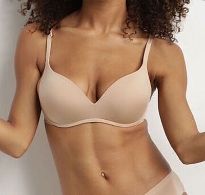 Dim Invisifree Push Up Σουτιέν με Ελαφριά Ενίσχυση και Μπανέλες D07HE