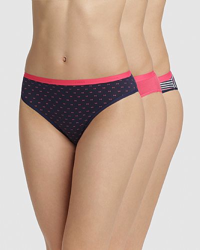 Dim γυναικείο Slip Εμπριμέ 3Pack D4C17