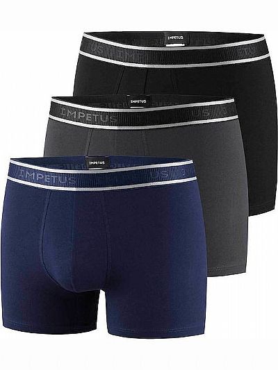 Impetus ανδρικά Boxer 3 Pack με εξωτερικό λάστιχο P230021