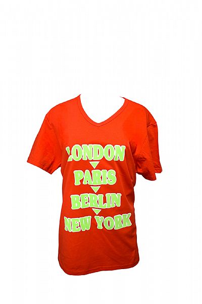 Bodymove ανδρικό t/shirt με V λαιμόκοψη 594-D